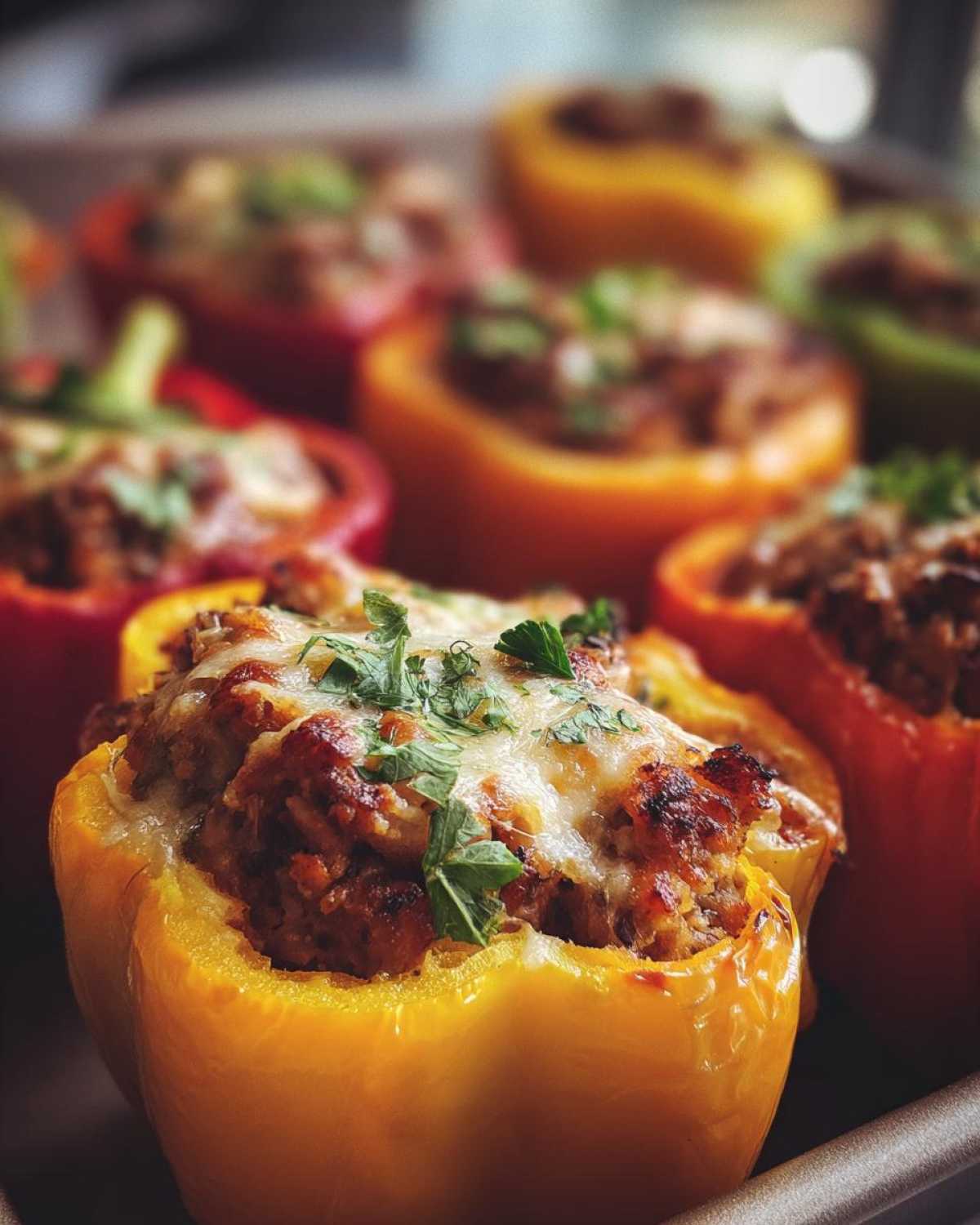 Turkey Stuffed Bell Peppers - detail 3