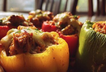 Turkey Stuffed Bell Peppers