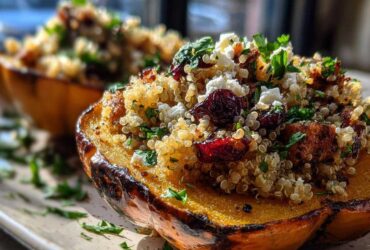 Vegetarian Stuffed Acorn Squash