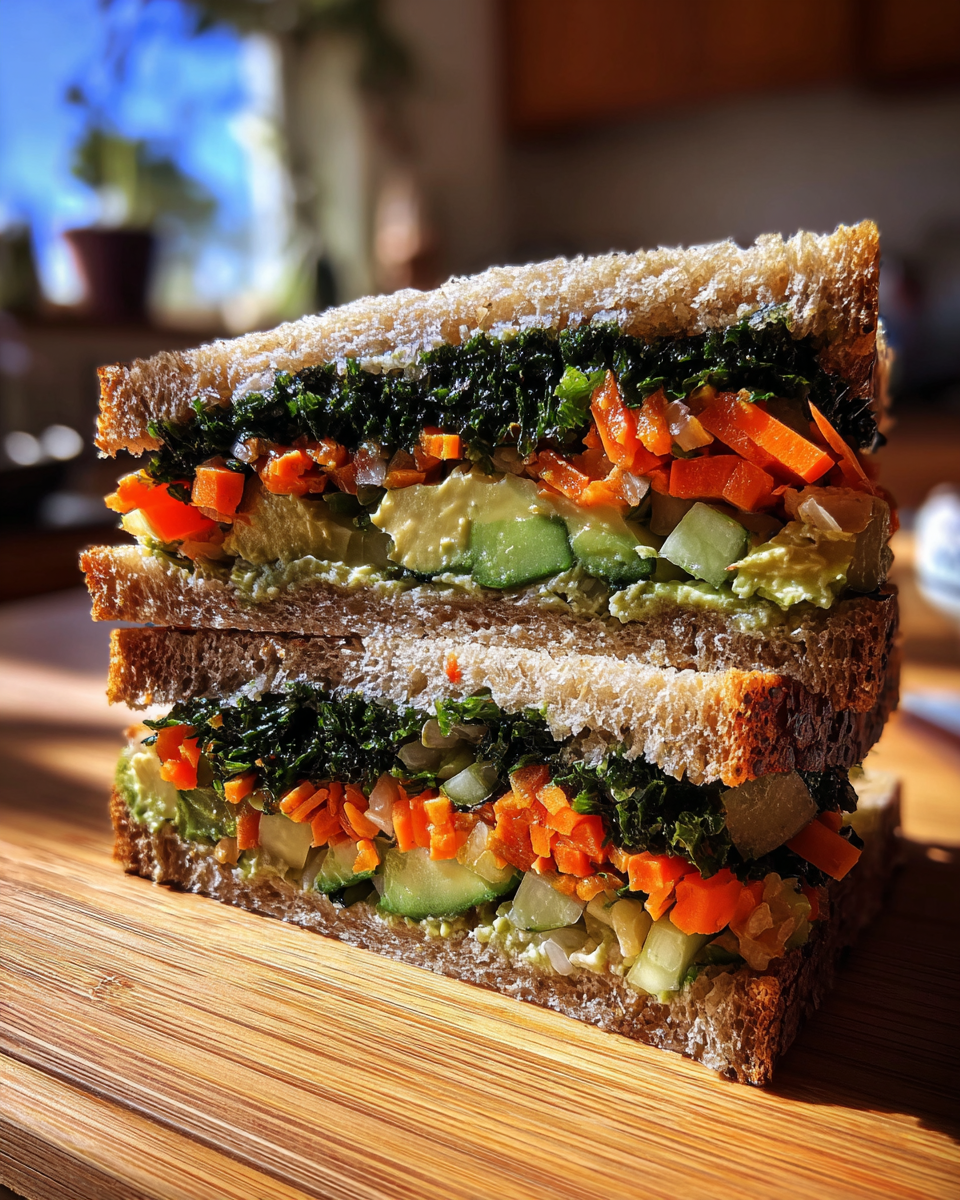 Veggie Sushi Sandwich Rolls - detail 4