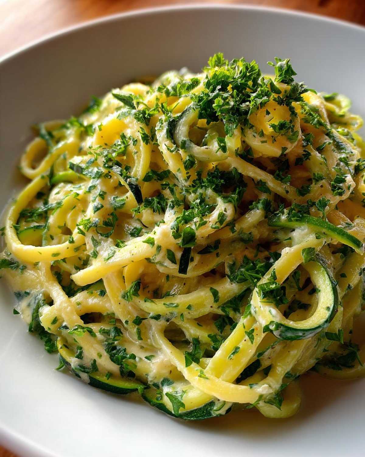 Zucchini Noodle Alfredo - detail 4